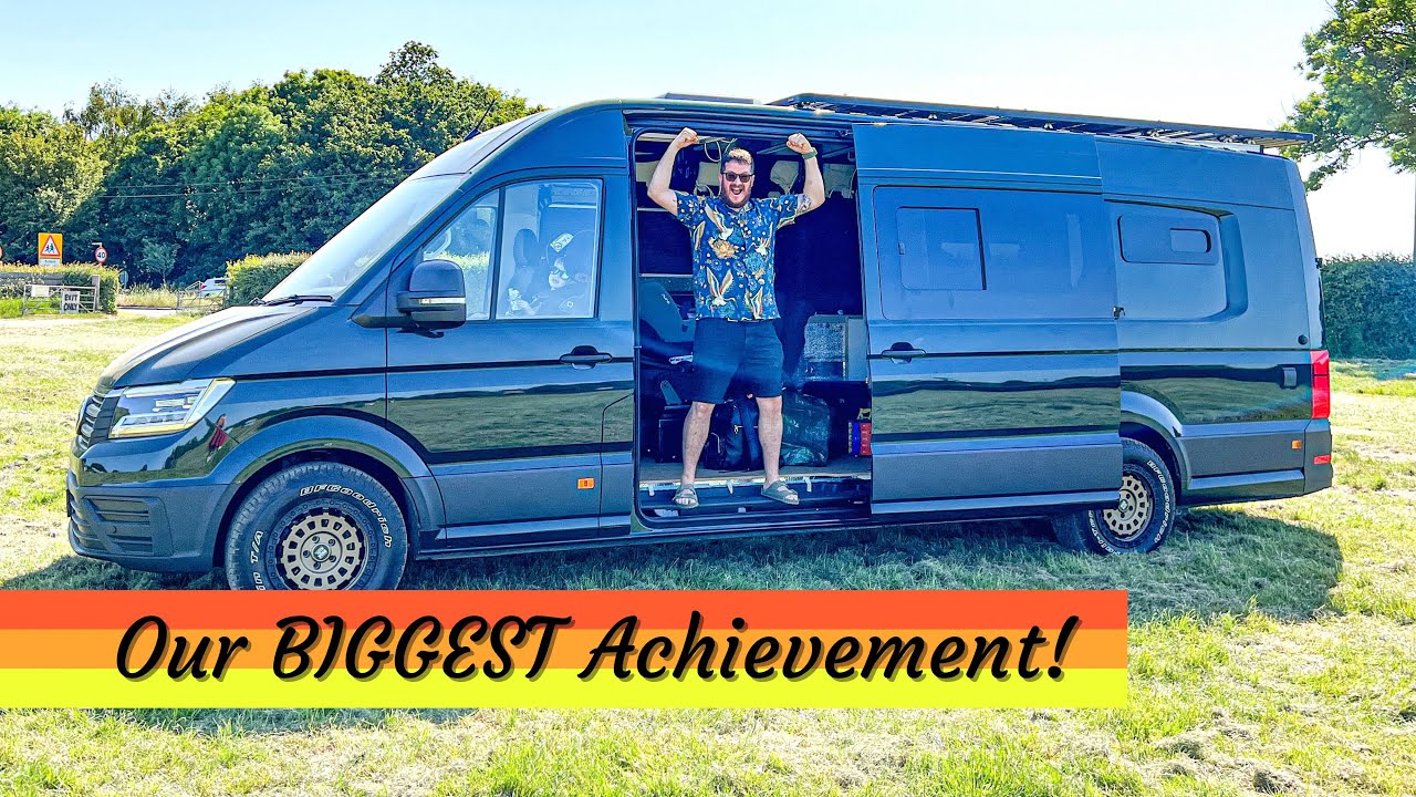 Our Biggest Achievement Yet!!!- VW Crafter Camper Self Build