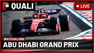 F1 Live - Abu Dhabi GP QUALI Watchalong Live Timings + Commentary