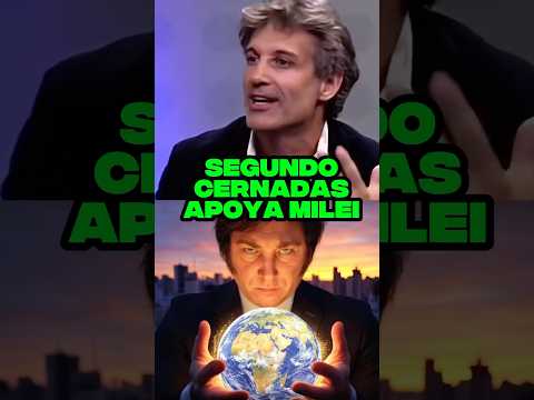 EL ACTOR SEGUNDO CERNADAS APOYA TOTALMENTE AL PRESIDENTE MILEI #milei #javiermilei