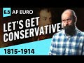European Conservatism in the 19th Century