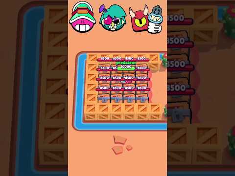 How many gadgets does it take to destroy 16 boxes #brawlstars #supercell #shorts