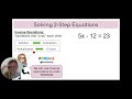 Solving 2-Step Equations Challenge