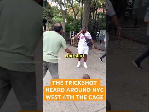 The trickshot that changed my life #trickshots #streetball #basketball #georgethemessiah #fypシ゚