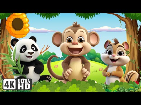 Cute Animal Videos: Monkey, Panda, Chipmunk, Chameleon - Animal Videos