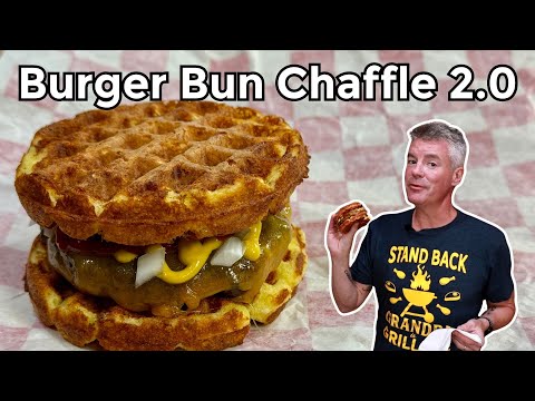 Return of the Burger Bun Chaffle - Sturdy Yet Soft and Oh So Good
