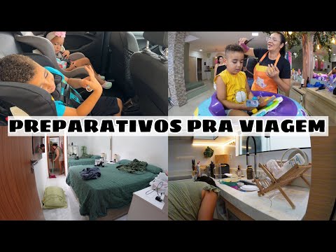 ÚLTIMOS PREPARATIVOS ANTES DA VIAGEM + NOAH CORTOU O CABELO | ORGANIZAÇÃO NA CASA!