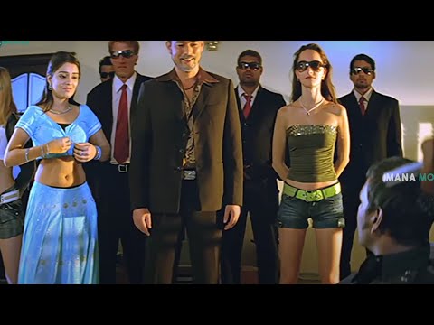 Kelly Dorji & Raghava Lawrence Movie Interesting Scene @ Mana Movies