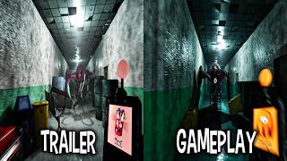 Garten of Banban 8 - Gameplay vs Trailer