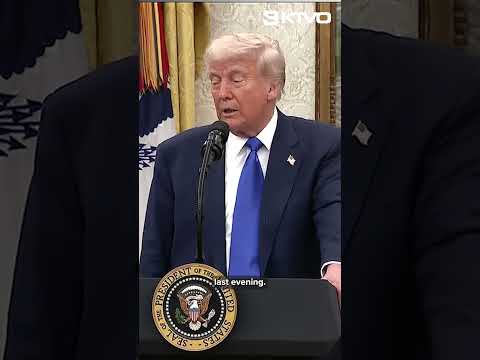 President Trump answers question about AI photo of him dressed as pope