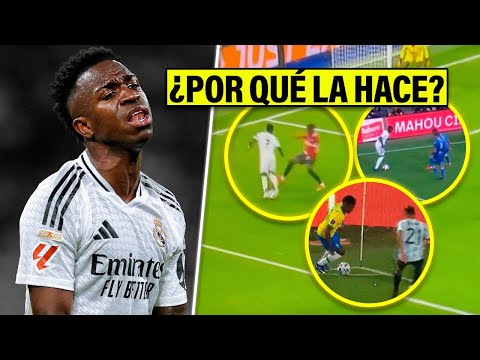 El REGATE MALDITO de Vinicius¿De DÓNDE SALIÓ y porque no deja de intentar aunque casi NUNCA LE SALE?