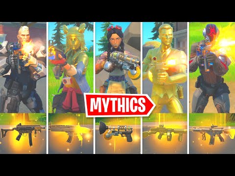 I Got Every MYTHIC In Fortnite Reload