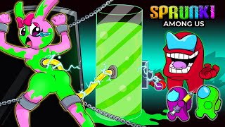 Among Us VS Incredibox Sprunki Pinki But WITH LOVE SUS MOD | Among Us Funny Animation