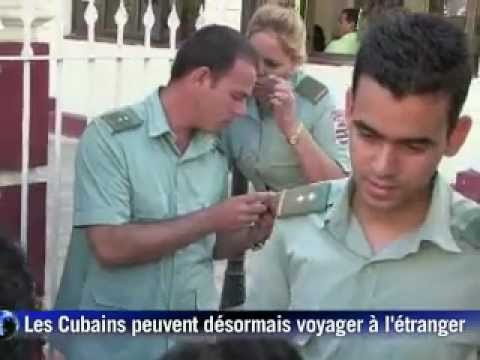 les cubains peuvent ils voyager