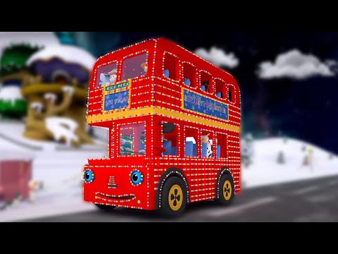 Christmas Wheels on the Bus + More Carols & Nursery Rhymes for Kids