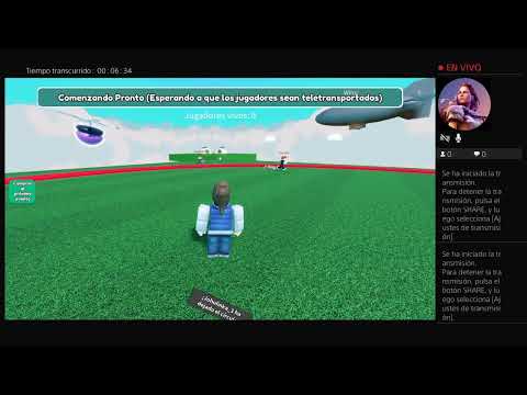 Transmisión de PS4 en directo de naiara297 roblox