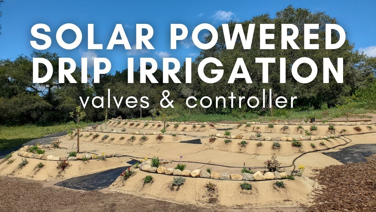 DIY Solar Powered Drip Irrigation System: Valves, Controller, Zones and More
