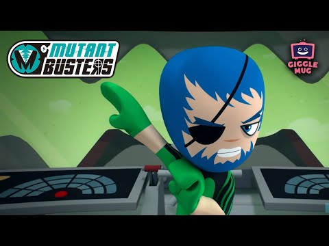 Negative Vibes | Mutant Busters (12-Minute Action Cartoon for Children!)