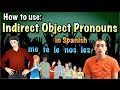 Pronombres Indirectos y Traducción