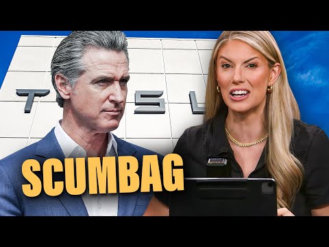 Newsom STABS Tesla in the Back!