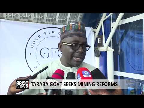 YouTube video thumbnail: Taraba Government Seeks Mining Reforms