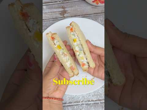 Sour cream # sandwich #Vegetable sandwich #yummy # easy # recipe # Short # video
