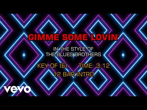 Blues Brothers – Gimme Some Lovin’ (Karaoke)