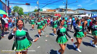 🥁 Instituto Nacional Maestro Alberto Masferrer en el Desfile de Correos de Mejicanos 🎺