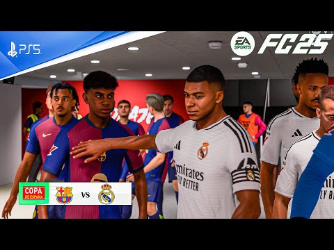 FC 25 - Real Madrid Vs Barcelona - El Clasico | Super Cup 24/25 FINAL Match | PS5™ [4K60]