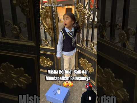 Misha Berbuat Baik dan Mendapatkan Balasannya 🥰🥰 #shorts #videolucu #videokocak #dubbing #comedy
