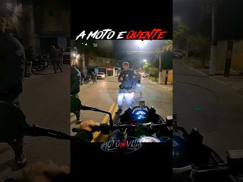 A MOTO E QUENTE #enquadros #policia #pm #motociclista #moto #fyp