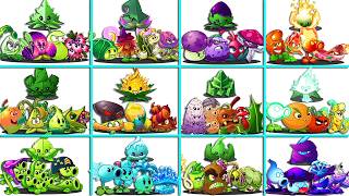 Random 12 Team 4 Plants & MInt Battlez - Who Will Win? - Pvz 2 Team Plant Vs Team Plant