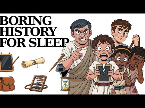 Boring History For Sleep | What SCHOOL Was Like In Ancient Rome and more