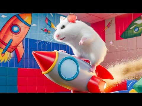 Hamster Clever and Quick Overcomes All Maze 🐹 Mr Hamster #14