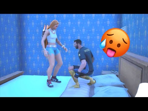 Fortnite Roleplay SUS ICE SPICE BABYSITTING MESSI (SHE LIKES ME!?) (A Fortnite Short Film)