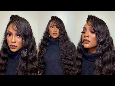 QUICK CUSTOMIZE AND INSTALL|| 13x4 LOOSE DEEP WAVE WIG || 30Inch,  250% Density || MEGALOOK HAIR