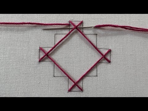 Very new embroidery pattern | hand embroidery for beginners | hand craft