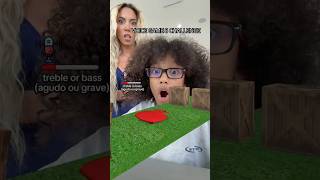 Mom and son trying Voice Game 8 Challenge #shorts #family