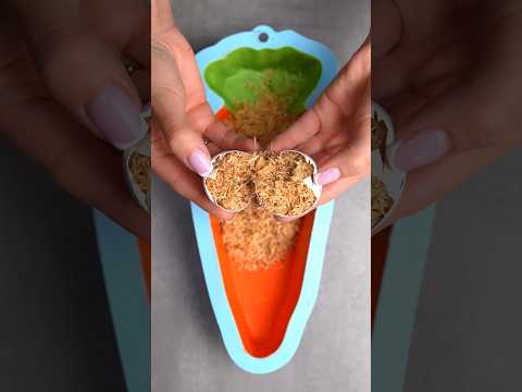 Schoko-Karotte (short version) #asmr #kitchenexperiments