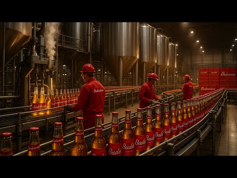 How Beer Is Made in a Factory | Inside a Modern Beer Factory