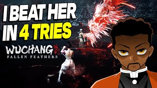 I Beat Vermillion Feathers Honglan in Just 4 Attempts | Secret Boss Fight - Wuchang Fallen Feathers