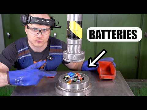 Batteries Vs. 150 Ton Hydraulic Press