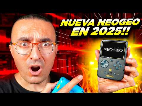 💥 DESCUBRE la NUEVA NEOGEO PORTATIL de 2025 de SUPER POCKET y la DATA EAST edition