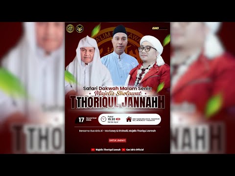 🔴 LIVE  Pasuruan Bersholawat Bersama Majelis Thoriqul Jannah | 17 November 2024