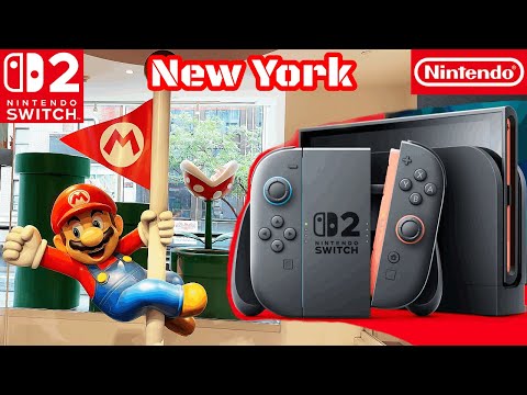 Nintendo Switch 2 & Accessories | New York Store Walkthrough - 2025