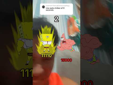 just use your finger Bro to beat Patrick #shorts #gaming #games