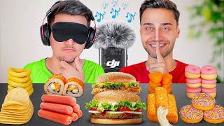 تحدي معرفة ( أصوات الأكل 🎵) ASMR !! 