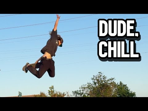 Skater Just Keeps Going Higher