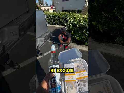 Millionaire blessed homeless who was in foster care and his story made my cry #shorts
