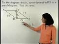 Geometry Concepts in Parallelograms