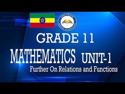 Ethiopia | GD 11- Math-Unit 1-Lesson 1| Revision on...